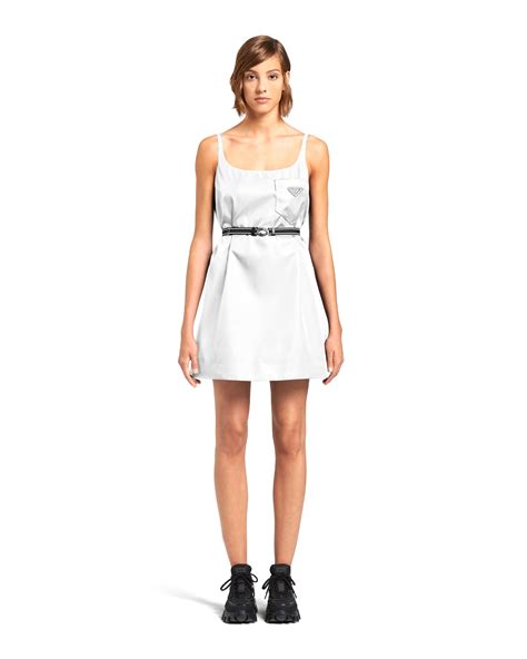 white dress prada|prada sleeveless dress.